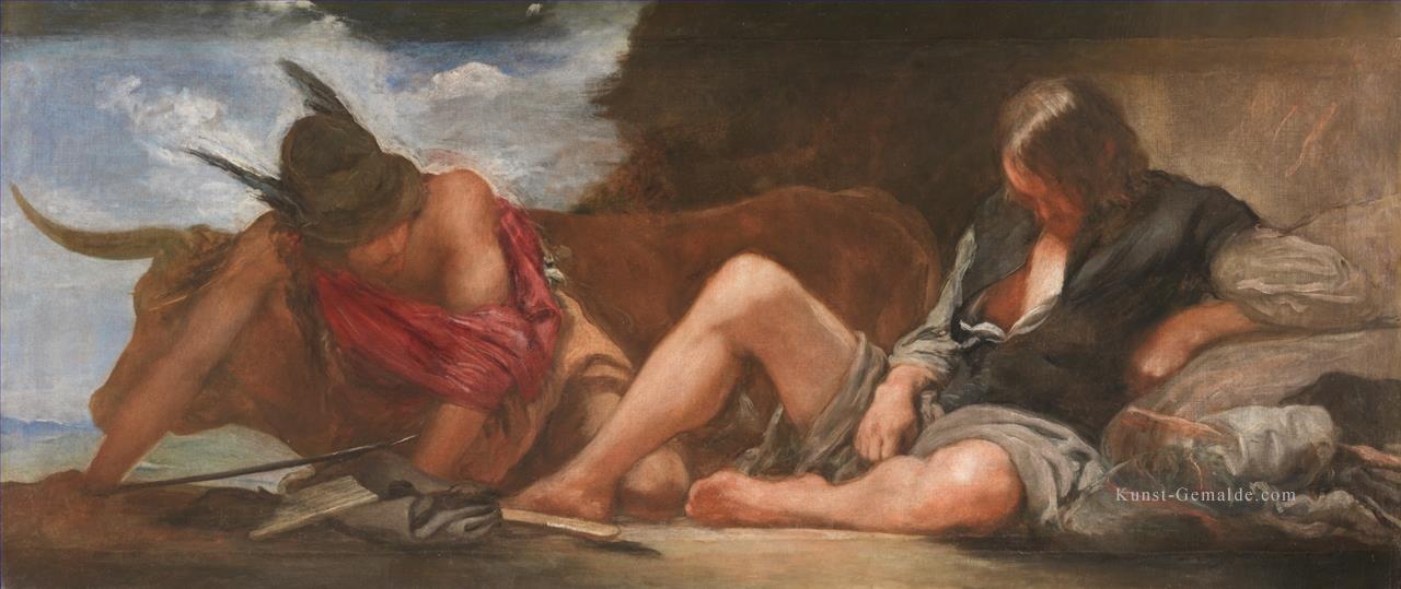 Merkur und Argus Diego Velázquez Ölgemälde